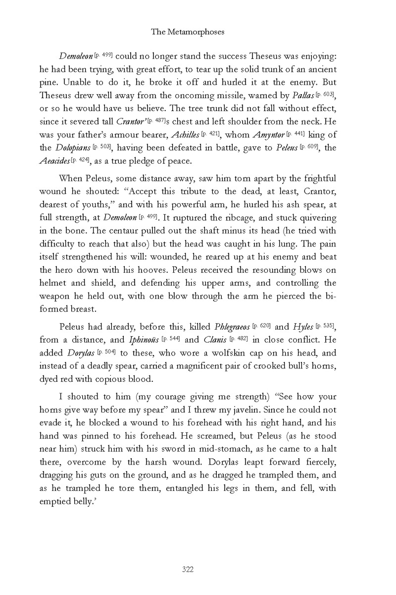 Ovid: The Metamorphoses - Page 322